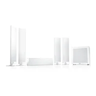 Głośniki i kolumny - KEF T305 5.1 System zestaw kina domowego (biały) - miniaturka - grafika 1
