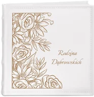 Albumy fotograficzne - Album na zdjęcia z grawerem dla pary na ślub rocznicę parapetówkę - miniaturka - grafika 1