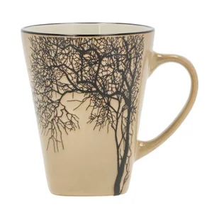 Kremowy kamionkowy kubek 350 ml Hela – Villa Collection - Kubki - miniaturka - grafika 1