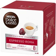 Kawa w kapsułkach i saszetkach - NESCAFE DOLCE GUSTO ESPRESSO ROMA 16szt. | - miniaturka - grafika 1