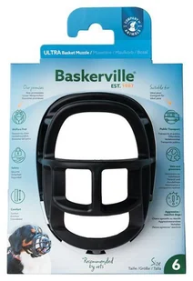 Baskerville Kaganiec Ultra-6 czarny - Kagańce dla psów - miniaturka - grafika 1
