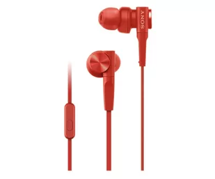Sony MDR-XB55APR czerwone - Słuchawki - miniaturka - grafika 1