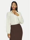 Koszule damskie - Vila Koszula Brietta 14102572 Écru Regular Fit - miniaturka - grafika 1