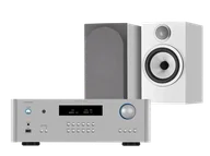 Zestawy stereo - Rotel RA-1572 MkII (srebrny) + 706 S3 (biały) - miniaturka - grafika 1