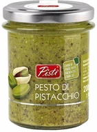 Kuchnie świata - Pesto Di Pistacchio włoskie pesto pistacjowe 200g - Pisti - miniaturka - grafika 1