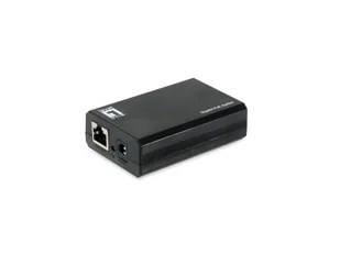LevelOne POS-5000 rozgałęziacz sieciowy Czarny Obsługa PoE - Pozostałe akcesoria sieciowe - miniaturka - grafika 1