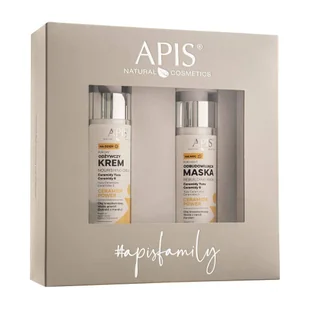 Ceramide Power zestaw odżywczy krem na dzień 50ml + odbudowująca maska na noc 50ml - Zestawy kosmetyków damskich - miniaturka - grafika 1