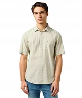 Koszule męskie - Koszula Wrangler SS 1 PKT SHIRT 112362730 Tea L - miniaturka - grafika 1