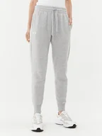 Spodnie sportowe damskie - Under Armour Spodnie dresowe Ua Rival Fleece Jogger 1379438 Szary Loose Fit - miniaturka - grafika 1
