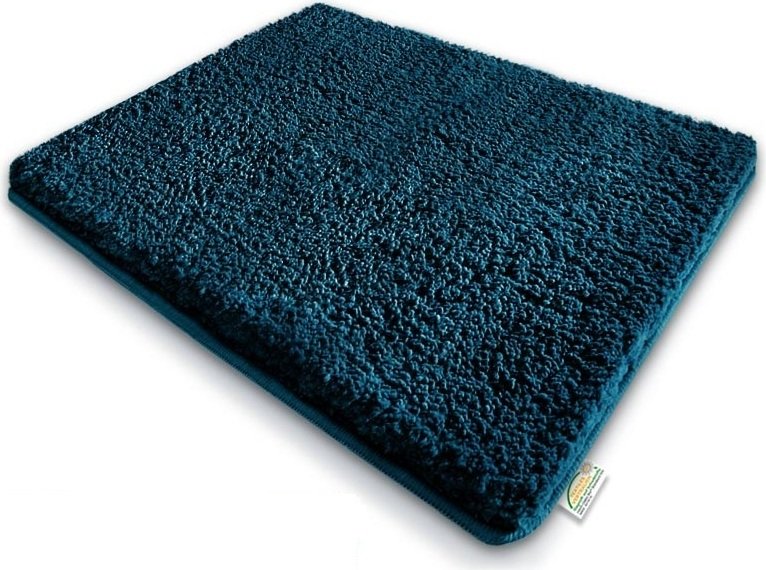 Dywanik kąpielowy Sky ekstra puszysty wiele kolorów i rozmiarów Cool Teal 50 x 80 cm