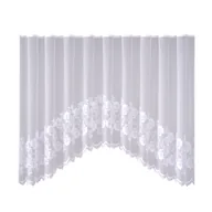 Firany - Firanka żakardowa MAGDA 300 x 150 cm biała - miniaturka - grafika 1