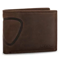 Portfele - Strellson Duży Portfel Męski Baker Street 4010000048 Dark Brown 702 - miniaturka - grafika 1