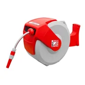 Węże ogrodowe i zraszacze - Zwijacz na wąż ogrodowy bęben na ścianę 20 m + 1 m zwijadło WSR20PRO - miniaturka - grafika 1