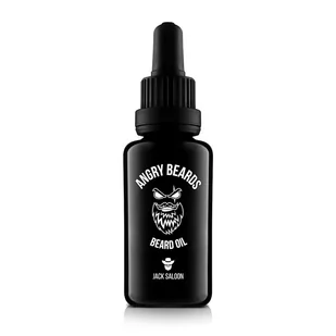 ANGRY BEARDS Olejek do pielęgnacji brody – Jack Saloon 30.0 ml - Kosmetyki i akcesoria do pielęgnacji brody - miniaturka - grafika 1