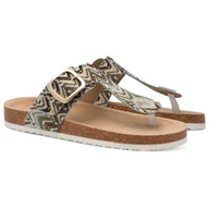 Klapki i japonki damskie - Klapki/japonki damskie s.Oliver 5-27108-44 701 KHAKI R.39 - miniaturka - grafika 1