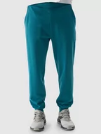 Spodnie sportowe męskie - 4F Spodnie dresowe w kolorze turkusowym - miniaturka - grafika 1