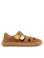 Buty dla chłopców - Froddo Sandały Barefoot Elastic Sandal G3150262-3 D Brązowy - miniaturka - grafika 1