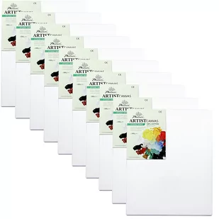 Podobrazia malarskie, 50x60 cm, 10 sztuk - Podobrazia, bloki, papiery - miniaturka - grafika 1