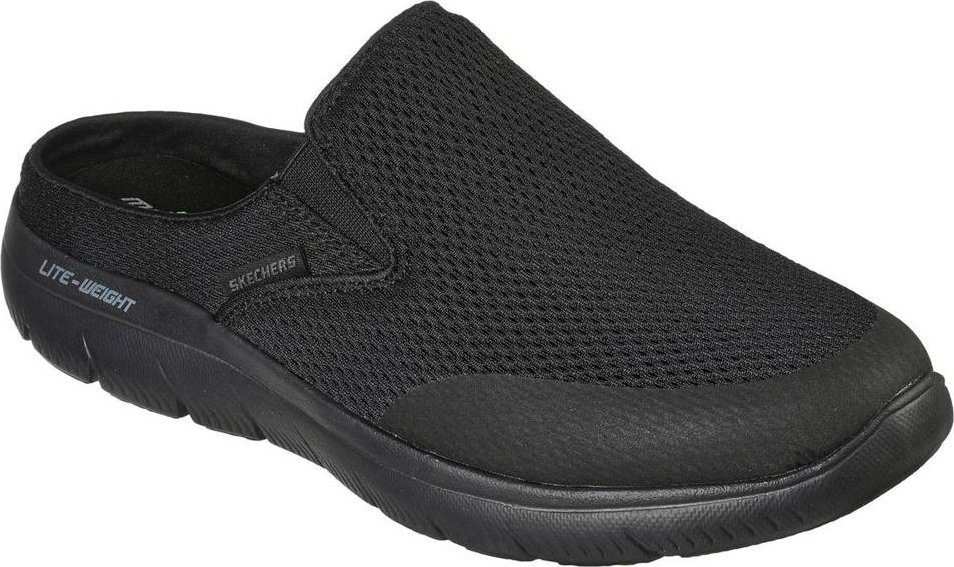 Skechers Skechers męskie czarne klapki Summits Vindicator 232296 BBK black 45