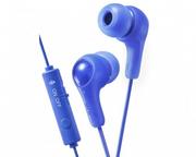 Słuchawki - JVC HA-FX7G-AE niebieskie - miniaturka - grafika 1