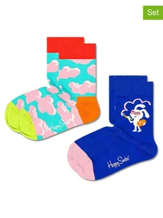 Happy Socks Skarpety (2 pary) ze wzorem - Skarpetki damskie - miniaturka - grafika 1