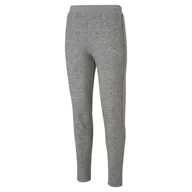 Dresy męskie - Spodnie dresowe męskie Puma EVOSTRIPE szare 58581303-XXL - miniaturka - grafika 1