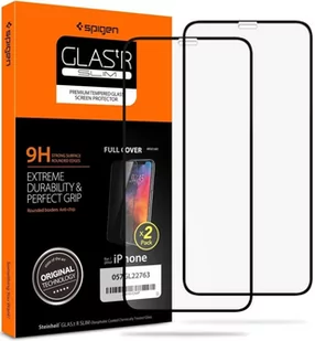 Spigen Szkło hartowane 3D GLASS FCx2 Apple iPhone 11 Pro - Szkła hartowane na telefon - miniaturka - grafika 2