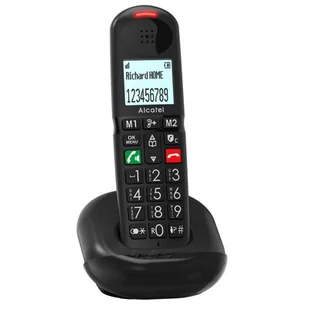 ALCATEL XL685 Czarny - Telefony stacjonarne - miniaturka - grafika 1