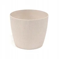 Donice - Doniczka Osłonka Plastikowa Biała 11 Cm Magnolia Jumper - miniaturka - grafika 1