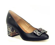 Czółenka - Czółenka Maciejka 3356A-44 czarne - miniaturka - grafika 1