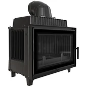 Kominki wolnostojące - Kratki Kominek powietrzny żeliwny FRANEK 14 kW DECO - miniaturka - grafika 1