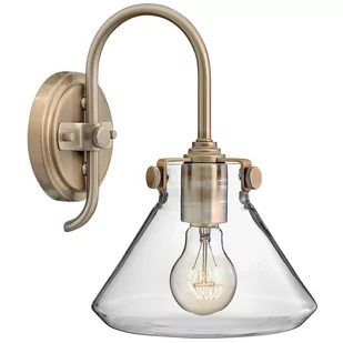 Elstead Lighting Kinkiet LAMPA ścienna HK/CONGRES1/A BC HINKLEY metalowa OPRAWA szczotkow - Lampy ścienne - miniaturka - grafika 1