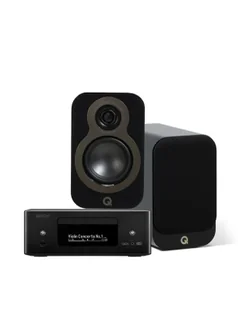 Denon RCD-N12 DAB + QA 3020c - Zestawy stereo - miniaturka - grafika 1