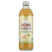 Soki i napoje niegazowane - Ucha Kombucha z sokiem i ekstraktem z imbiru 35 cl - miniaturka - grafika 1