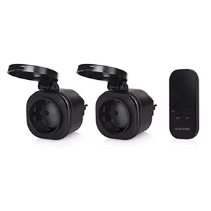 SMARTWARES 2 szt. zestaw mini gniazd radiowych SH4-99653 - Gniazdka elektryczne - miniaturka - grafika 1
