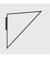 Lampy ścienne - Kinkiet ORIGAMI VERTICAL LED 40W 3000K- kolor do wyboru - miniaturka - grafika 1