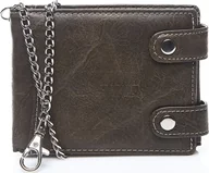 Portfele - Wild Things Only Portfel męski z łańcuchem brązowy Wild R77 - miniaturka - grafika 1