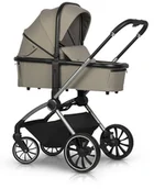 Wózki dziecięce - Wózek Dziecięcy Easygo Giro 2W1 Savana Beige - miniaturka - grafika 1