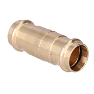 Łączniki, trójniki, kształtki - CONEX Mufa-nasuwka (naprawcza) 28 brąz B Press - miniaturka - grafika 1