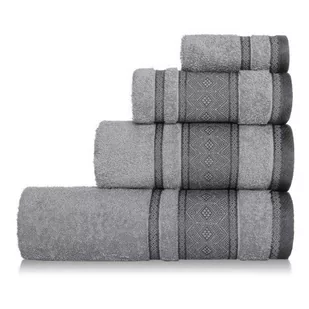 Ręcznik 70 x 140 Bawełna Panama 500g/m2 Szary - Ręczniki - miniaturka - grafika 1