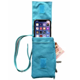 SWISSTEN Niebieskie Etui saszetka na telefon 6,8” POCKET - Torby fotograficzne i futerały - miniaturka - grafika 2