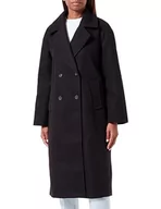 Płaszcze damskie - Bestseller A/S Onlwembley L/S Ovsize Coat TLR Noos płaszcz damski, czarny, 40 - miniaturka - grafika 1