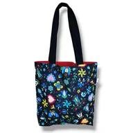 Torby i wózki na zakupy - Torba shopperka torba shopper zakupowa kaszubski folk - miniaturka - grafika 1