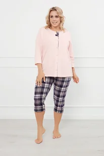 Dona piżama damska 3/4 rękaw, 3/4 spodnie - Italian Fashion - Piżamy damskie - miniaturka - grafika 1