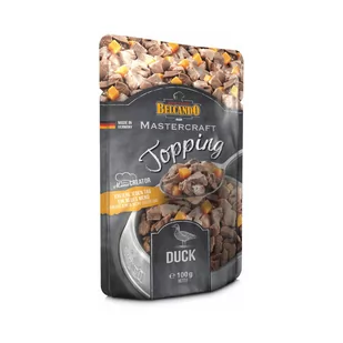 Belcando Mastercraft Topping Polewa do suchej karmy dla psów kaczka z batatami 100g - Mokra karma dla psów - miniaturka - grafika 1