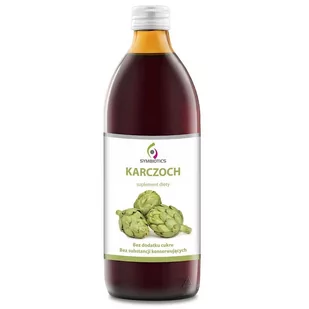 Symbiotics Symbiotics Karczoch Sok z Karczocha 1000ml 100% bez konserwantów i cukru - suplement diety - Soki i napoje niegazowane - miniaturka - grafika 1