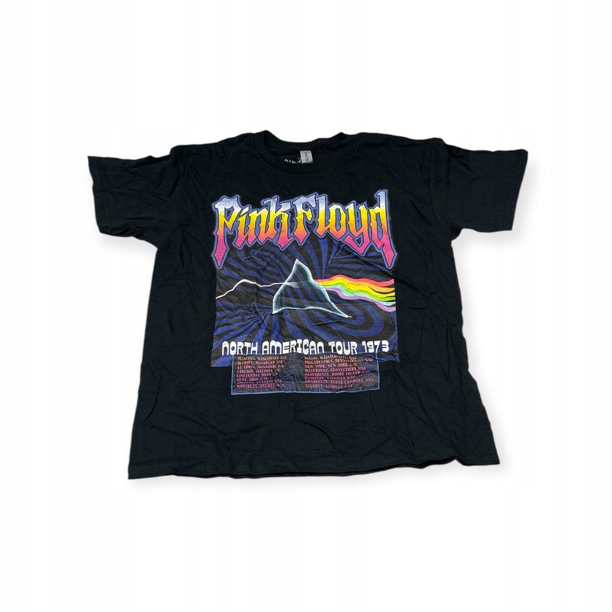 Koszulka T-shirt damski krótki rękaw Pink Floyd L