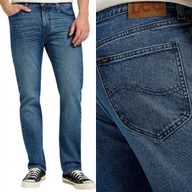 Spodnie męskie - Lee WEST RELAXED Blue Abyss DżINS LUŹNE PROSTE SPODNIE JEANSOWE W29 L30 - miniaturka - grafika 1