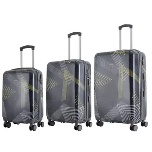 Zestaw walizek SEMI LINE T5651-0 Grafitowy - Walizki Zestaw walizek SEMI LINE T5651-0 Grafitowy - Walizki - miniaturka - grafika 1