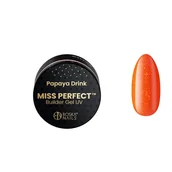 Żele do paznokci - Żel budujący Boska Nails Miss Perfect Papaya Drink, 15 ml - miniaturka - grafika 1
